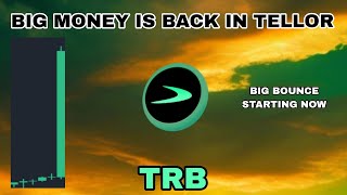 TRB COIN BIG BOUNCE STARTING IN NOVEMBER 2024‼️ BIG MONEY IS BACK IN TELLOR CRYPTO‼️ PERFECT BULLRUN [upl. by Nirro]