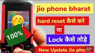 jio bharat hard reset 💯karbonn kw201 hard reset jiophonetechautomobileviralvideoviralshorts [upl. by Geri]