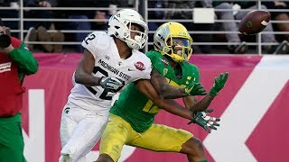 2018 Redbox Bowl Michigan State vs Oregon [upl. by Offen715]