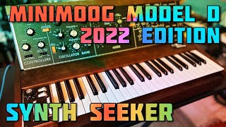 Minimoog Model D 2022 edition [upl. by Aicatsan412]