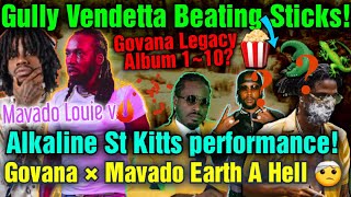 Mavado Alkaline Make Dancehall Frid Govana Ft Mavado Alkaline St Kitts Dem Run Gone [upl. by Brandes]