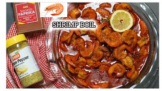 How To Make SHRIMP BOIL  QuarantineRecipe  DISHESBYQ [upl. by Higginson]