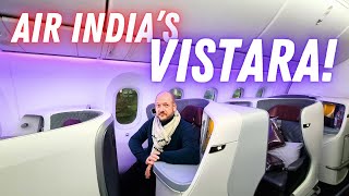 Vistara B787 Business Class Frankfurt to Mumbai  Vistara and Air Indias Future [upl. by Rephotsirhc]