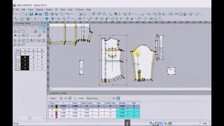 optitex software pattern making system garments AutoCAD pattern software optitex tutorialamar alo [upl. by Uriel370]