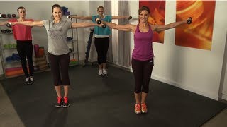 TotalBody 10Minute Workout Video With Holly Perkins [upl. by Tome]