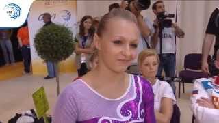 Daria SPIRIDONOVA RUS  2015 European Champion uneven bars [upl. by Hola]