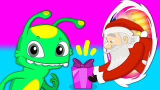 PAPA NOEL nos ha traído regalos  Dibujos Infantiles  Groovy el Marciano [upl. by Entruoc]