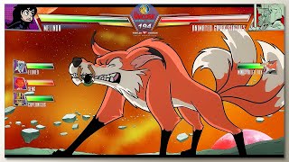 Team Melinda vs Nine Tailed Fox with Healthbars [upl. by Ecidnarb]