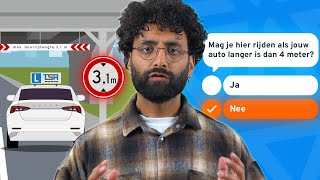 Verkeersborden Oefenen  Auto Theorie Examen Geslotenverklaring [upl. by Atiran836]