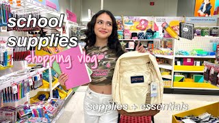 BACK TO SCHOOL SHOPPING 2023✏️📓 supplies essentials  haul [upl. by Lengel493]