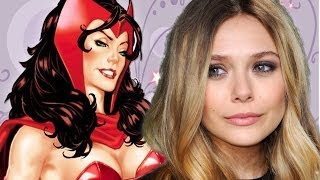 Elizabeth Olsen Talks Cray Scarlet Witch  MARVEL MONDAY [upl. by Adnilrem671]