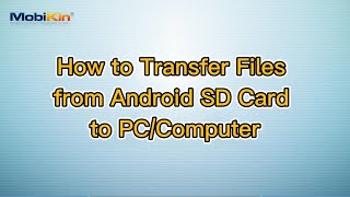 HOW TO TRANSFER FILES ON AN SD CARD TO AN ANDROID SMARTPHONE [upl. by Nitsa]