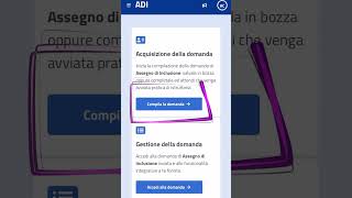 Come verificare stato domanda Assegno di inclusione dallo smartphone ADI 2024 [upl. by Livy]