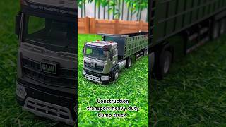 Auto Mini construction transport vehicle dumper Dump truck rc model model diecast truck shorts [upl. by Atilahs]