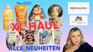 ALLE NEUHEITEN ROSSMANN UND DM HAUL  NOVEMBER 2024 [upl. by Sadye622]