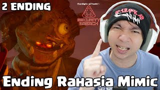 2 Ending Rahasia Mimic  Five Nights at Freddys Security Breach  FNAF  DLC Ruin Indonesia END [upl. by Htrow175]