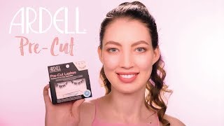 ARDELL  How to Apply the PreCut Lashes [upl. by Tarsus]