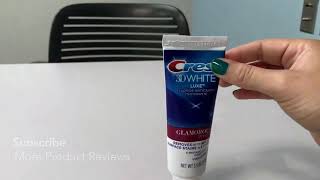 ✅ How To Use Crest 3D White Luxe Glamorous Toothpaste Review [upl. by Bruyn]