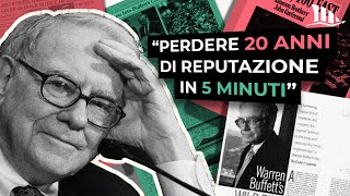 Il quotpeggior investimentoquot di Buffett il caso Salomon Brothers [upl. by Schroth]