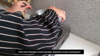 Pembuatan Susu Pasteurisasi ala Home Made [upl. by Linehan]