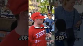 Brainwashed Lib Confront Trump Supporter [upl. by Iain]