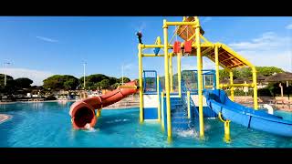 Bibione amp International Tourist Village Pools 2022 4K [upl. by Porche]