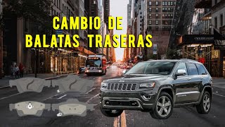 Cambio de balatas traseras 2015 Jeep Grand Cherokee Limited [upl. by Aila951]