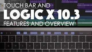 MacBook Pro Touch Bar and Logic Pro X 103  What can it do [upl. by Tonry]