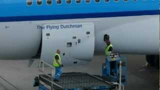 KLM MD11 pushback ampdeparture  AMS  2382012 [upl. by Crowley289]