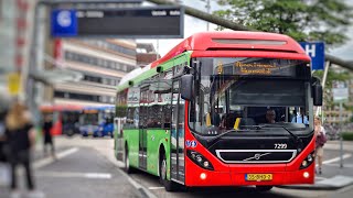 Arriva 7299 sound lijn 9 Oegstgeest Haaswijk [upl. by Ahsienor]