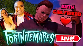 Fortnitemares 2024 with my Girlfriend Fortnite Livestream [upl. by Klimesh]