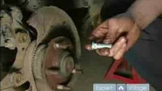 How to Replace Lug Nut Studs  Preparing a New Lug Nut Stud Surface [upl. by Ayikin]