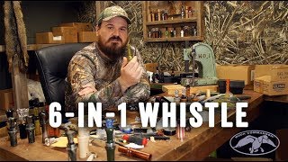 Duck Commander 6in1 Pintail Widgeon Whistle Duck Call Instructional Video [upl. by Vyse]