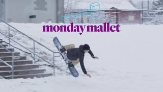 Monday Mallet  Donkey Kick  TransWorld SNOWboarding [upl. by Holle]