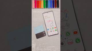 DIY Paper Phone 😱 trending diy handmade papercraft shorts youtubeshorts [upl. by Asilram]