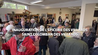 Inauguration de quotLépicerie des Villardsquot  Saint Colomban des Villards [upl. by Scharaga853]