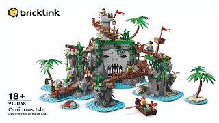 LEGO instructions  Bricklink  Designer Program  910038  Ominous Isle [upl. by Ojeillib280]