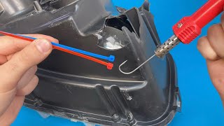 Ingenious Way to Repair Broken Plastics with Plastic Welding Method [upl. by Verdie881]