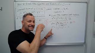 How to Find the Center and Radius of a Circle [upl. by Harilda]