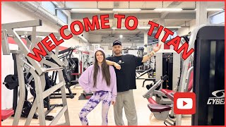 WELCOME TO TITAN GYM   Tour della nostra Palestra [upl. by Dnalerb]