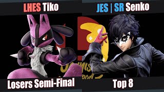 King of Jarnisse 3  Losers Semis  LHES  Tiko Lucario VS JES  SR Senko Joker [upl. by Towroy760]