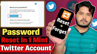 How To Reset Twitter Password 2023Twitter Account Ka Password Bhol Gaya HaiTwitter Forget Password [upl. by Hutson]