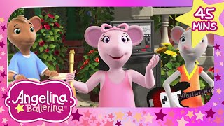 Angelina and the New Music Store  Full Episodes  Angelina Ballerina  9 Story Kids [upl. by Eldreda]