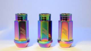 Mishimoto Locking Lug Nuts Neo Chrome [upl. by Zeena]