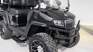 Evolution Black Out D5 Maverick Lifted Lithium Golf Cart [upl. by Ikkin170]