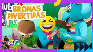 BROMAS DIVERTIDAS PARA TUS AMIGOS BROMAS DIA DE LOS INOCENTES  EL CLUB DE KIDS PLAY [upl. by Narine129]