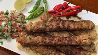 ADANA KEBAB INDIAN FUSION TURKISH KEBAB RECIPE HOW TO MAKE KEBAB SEEKH KEBAB KEBAB RECIPE [upl. by Linell471]