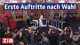 Reaktionen auf das Ergebnis der Nationalratswahl [upl. by Audras787]