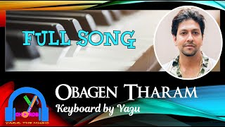 Obagen Tharam ඔබගෙන් තරම්  Chillie Thilanka  Keyboard Version with lyrics [upl. by Oriaj]