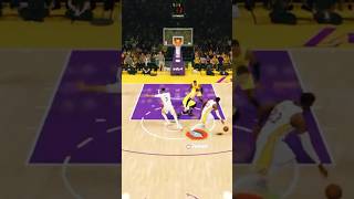 LeBron James with the assist to Davis for a two handed dunk ps5 nba nba2k24 basketball [upl. by Kester]